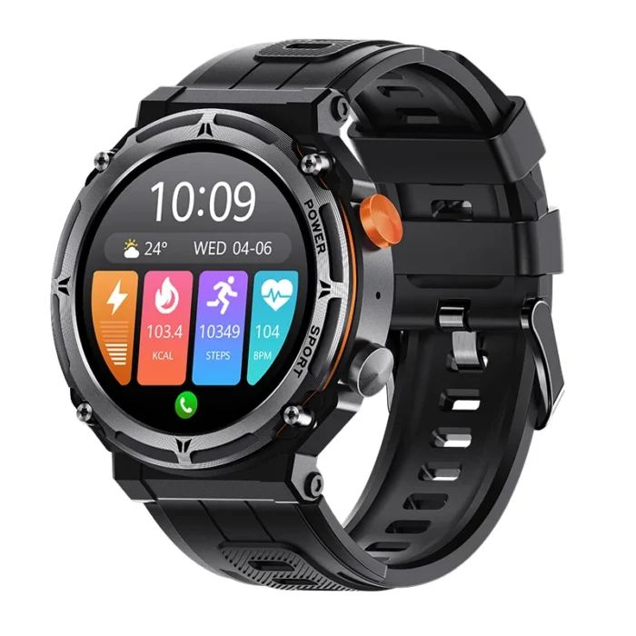 2024 C21 Pro 410mah Big Battery Outdoor Sport Smart Watches BT Calling Smartwatch for  1 ATM Waterproof Smart Watch for Men - Imagen 6