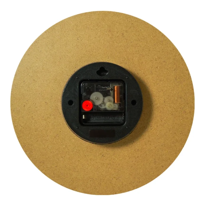 Reloj de pared analógico de 10 pulgadas y 25 cm de ancho para sala de estar, con mecanismo de movimiento moderno y cristal acrílico. - Imagen 3