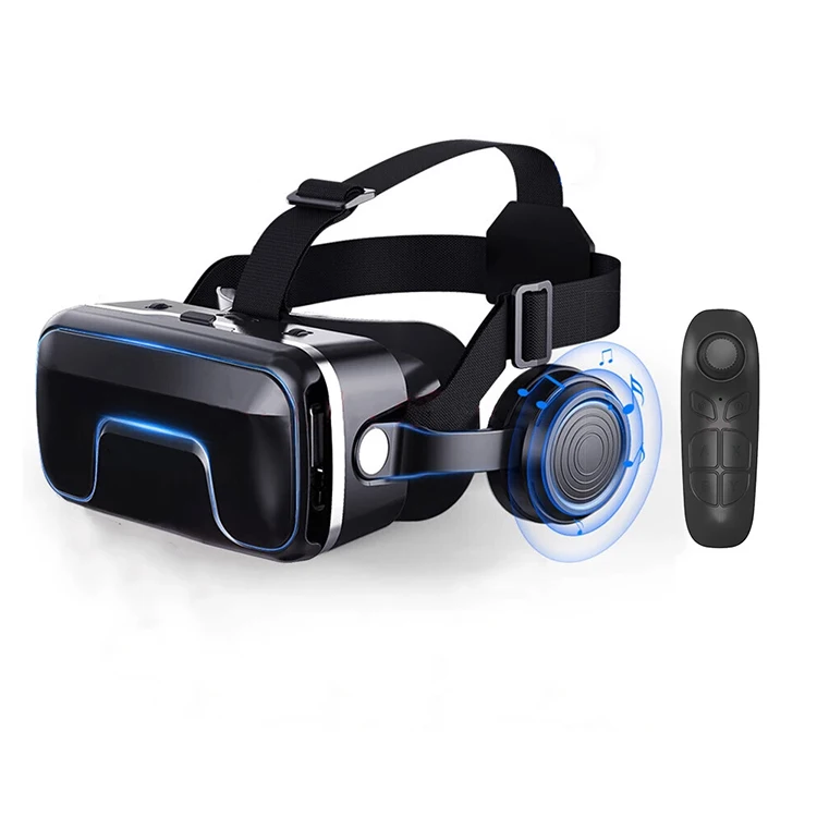 Nuevo estilo VR Cardboard Caja de realidad virtual Videos inteligentes Teléfono móvil de 7 pulgadas Gafas VR 3D Auriculares VR con auriculares - Imagen 6