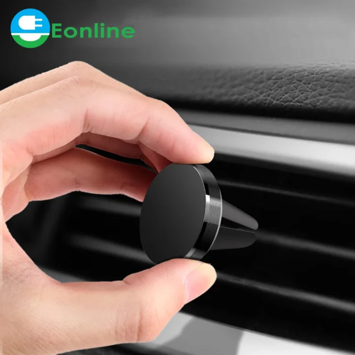 Soporte magnético para teléfono de coche Eonline para iPhone 12, Samsung, Xiaomi, Huawei, con clip para ventilación de aire y soporte para smartphones.