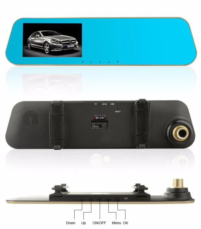 Night Vision Car Security Backup  Reverse Dual  Camera Rear View Parking Model Black Box  for Car - Imagen 4