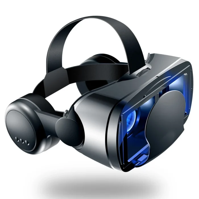 Versión audiovisual de gran venta de gafas de realidad virtual 3D con auriculares grandes integrados para teléfono móvil. - Imagen 6