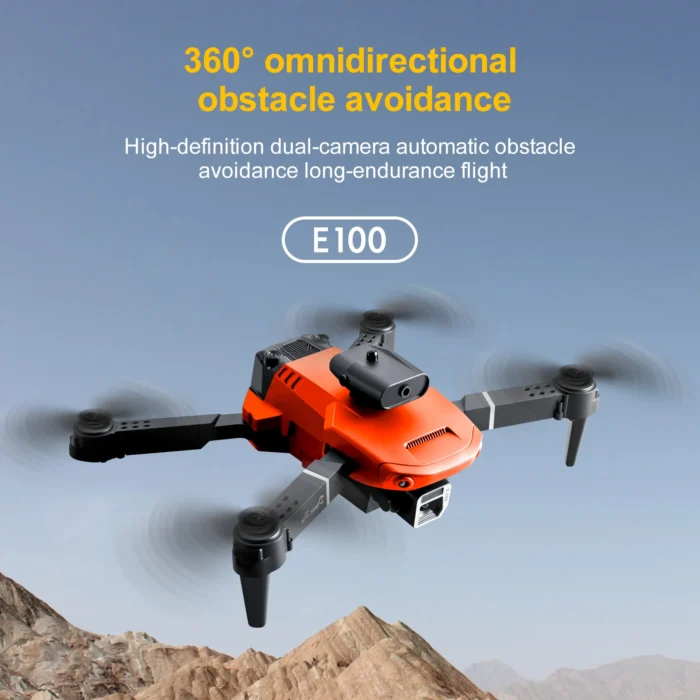 Dron FPV profesional 4K con cámara dual, plegable, wifi, transmisión de imágenes HD, sensor de gravedad, batería de larga distancia, minidrones RC