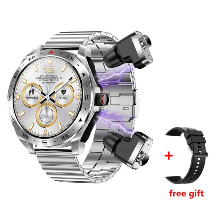 2024 T95 Outdoor Smart Watch With Earbuds TWS 2 in 1 Headphones 1.52inch Screen Local Music  Sports Smartwatch Wireless Earphone - Imagen 4