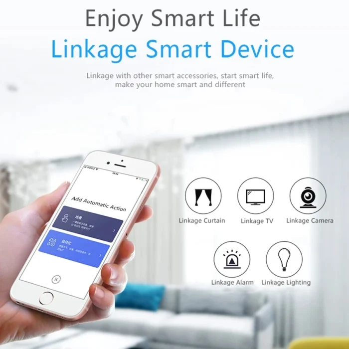 Tuya ZigBee/WiFi PIR Motion Sensor Wireless Infrared Detector Security Burglar Alarm Sensor Smart Life APP Control Compatible