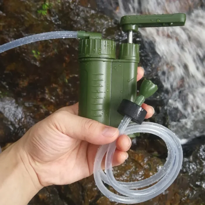Filtro de agua Natural Solutions, purificador de agua potable directo, filtro de agua portátil para soldado con tubo - Imagen 3