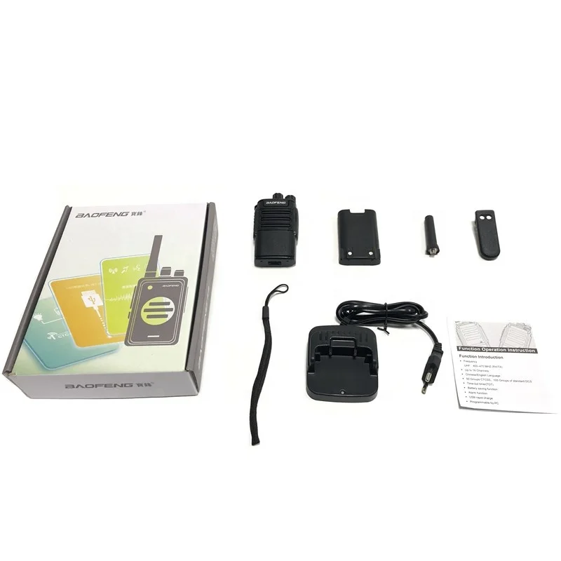 Handheld Mini Walkie Talkie BFV8 5W UHF 5800mAh Long Standby Radio Support USB Charging Two Way Radio Baofeng Bf-v8 Manufacturer - Imagen 5