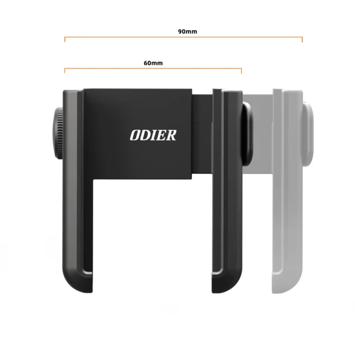 Soporte para teléfono móvil de coche, de silicona, antideslizante, giratorio de 360 ​​grados, con forma de I y ventilación de aire.