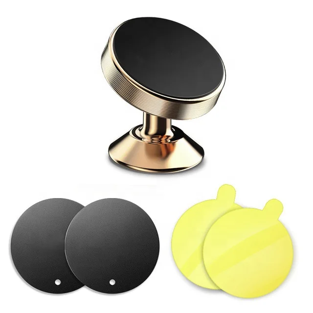 Soporte magnético universal para teléfono móvil con rotación de 360 ​​grados para consola de automóvil.