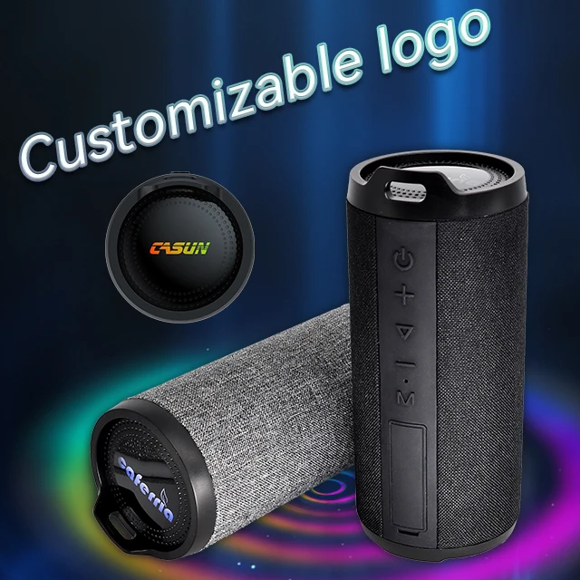 Caferria - Altavoz Bluetooth de tela de nuevo diseño, 10 W, inalámbrico, portátil, para deportes al aire libre - Imagen 6