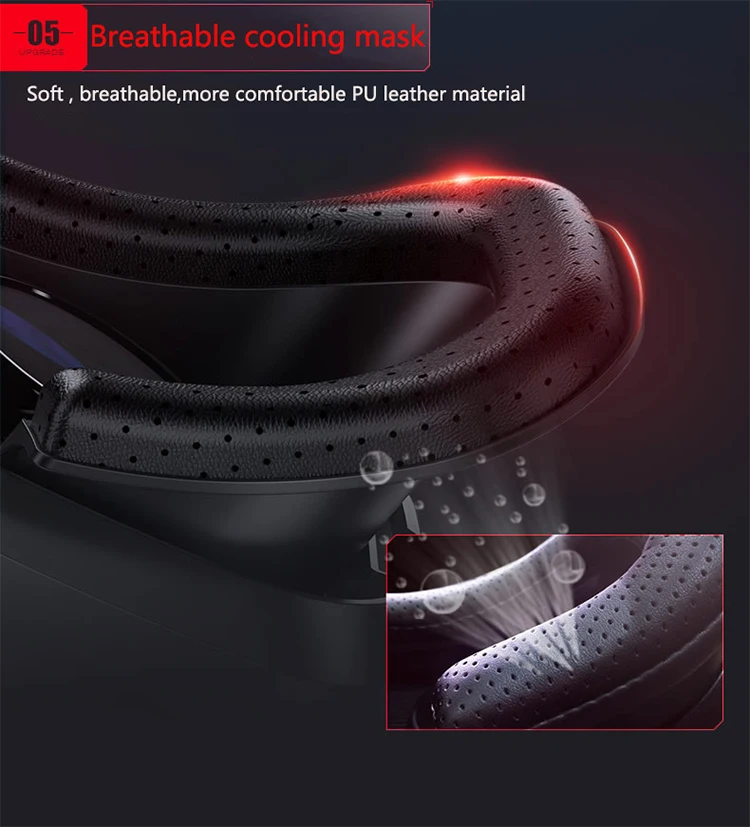 Nuevo estilo VR Cardboard Caja de realidad virtual Videos inteligentes Teléfono móvil de 7 pulgadas Gafas VR 3D Auriculares VR con auriculares - Imagen 4