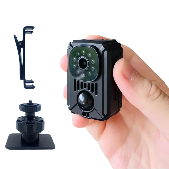 Cámara MD31Mini con detección de movimiento PIR, HD 1080P, 11 horas de funcionamiento en espera durante 90 días, entrega rápida directa de fábrica. Cámara de seguridad corporal. - Imagen 6