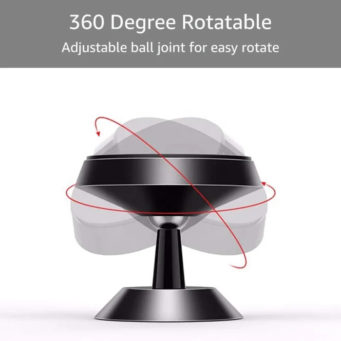 Soporte magnético universal para teléfono móvil con rotación de 360 ​​grados para consola de automóvil. - Imagen 4