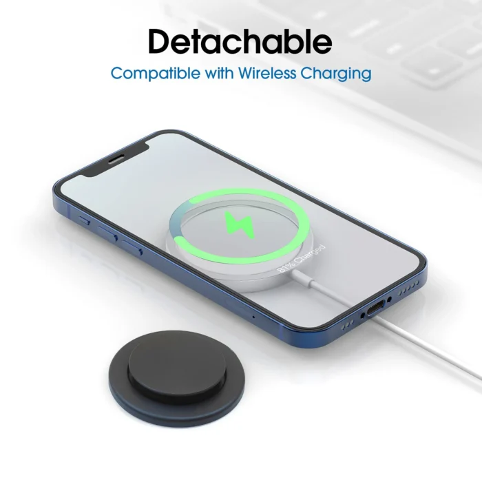 2024 Magnetic Phone Ring GripTok Remove Easily for Magnetic Safe Wireless  Charging Stand Foldable Mobile Phone Grip Tok Holder - Imagen 2