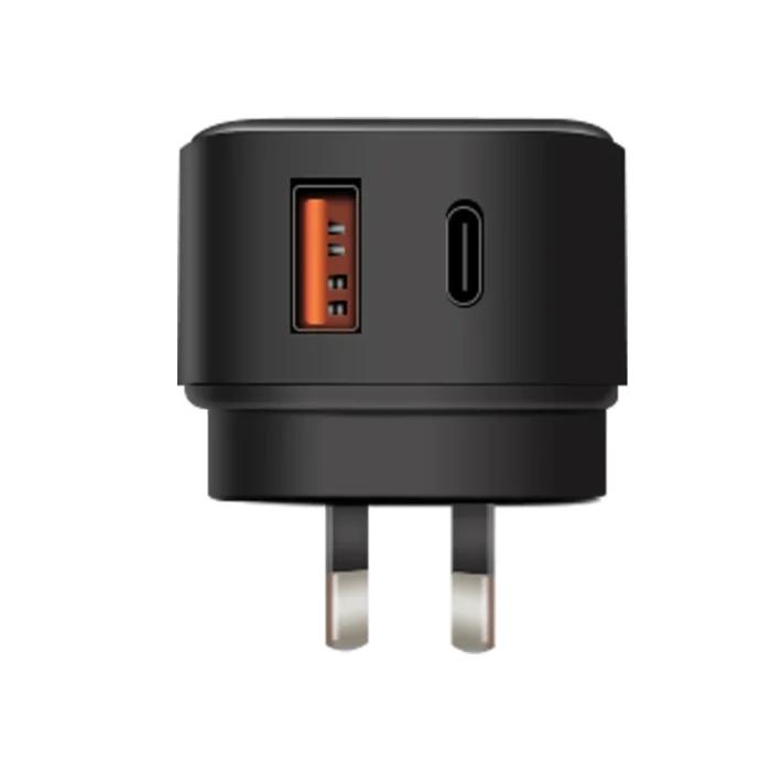 Universal USB Wall Charger for Android AC Power Adapter PD QC3.0 Type C US EU Plug Dual Port Wall Socket Charger - Imagen 3