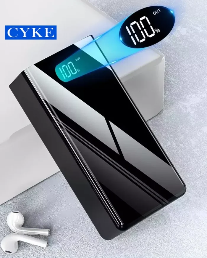 Banco de energía CYKE OEM de 50 000 mAh, de gran capacidad, portátil, con dos luces LED. - Imagen 5