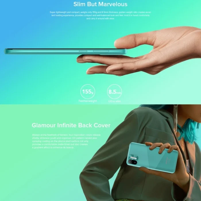 Global Ulefone Note 6P 2GB+32GB 6.1 Inch Mobile Phones 4G Android 11 Smartphones - Imagen 2