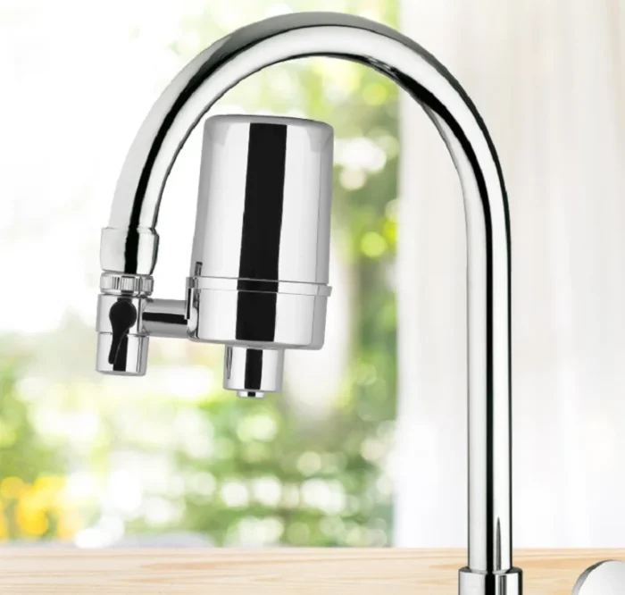 Filtro de agua para grifo de cocina portátil de carbón activado, ideal para beber directamente en casa. - Imagen 5