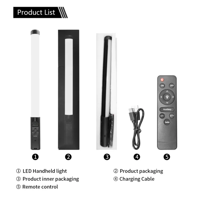 SY-916 - Kit de iluminación fotográfica circular regulable para cámara de vídeo y fotografía, con luz RGB para estudio profesional - Imagen 4