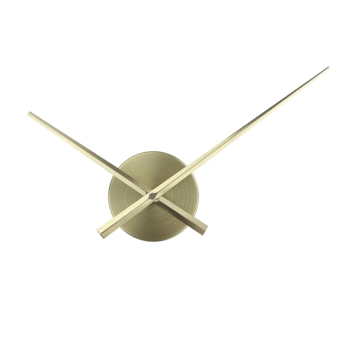 Accesorios Piezas Manecillas de Reloj Mecanismo de Cuarzo Movimiento Agujas Metal Grandes DIY 3D Decoración del Hogar Relojes de Pared Digitales Modernos - Imagen 2