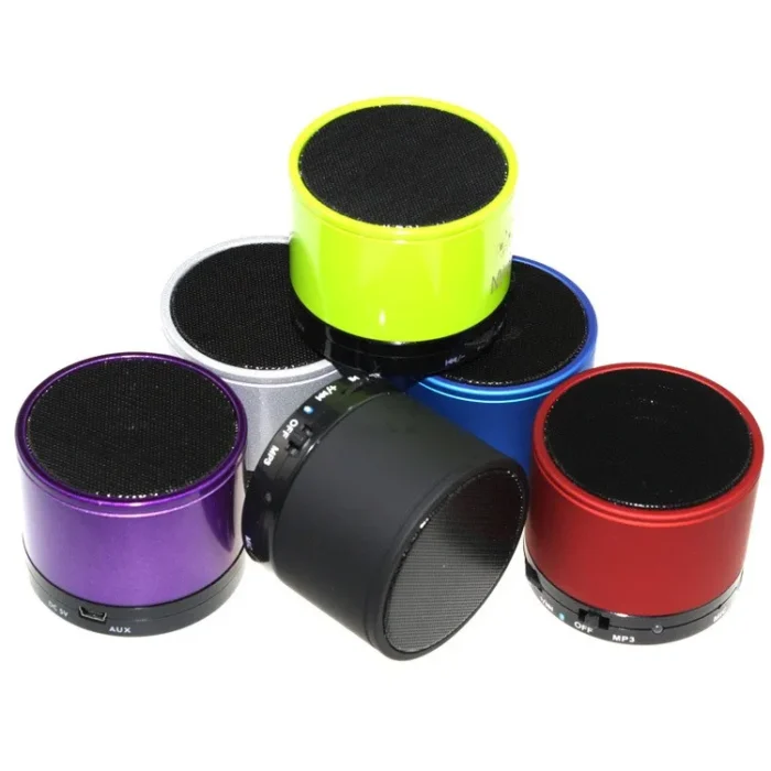 Altavoz Bluetooth S10 Mini altavoz inalámbrico con luz LED Altavoz Bluetooth portátil para uso doméstico y exterior con tarjeta TF - Imagen 6
