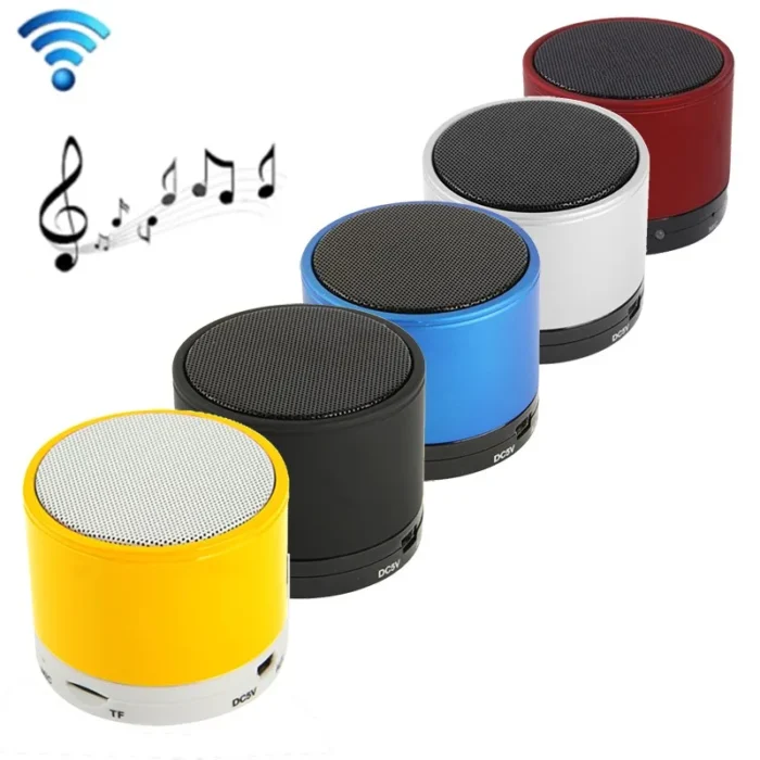 Altavoz Bluetooth S10 Mini altavoz inalámbrico con luz LED Altavoz Bluetooth portátil para uso doméstico y exterior con tarjeta TF - Imagen 4