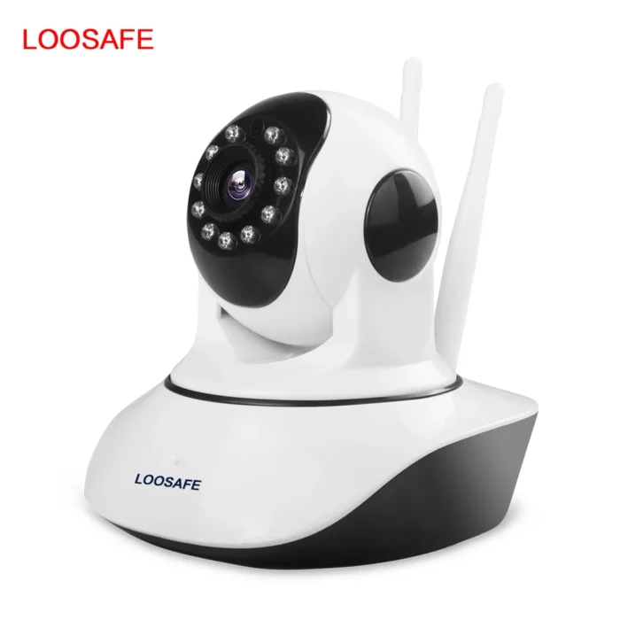Cámara de seguridad inalámbrica LOOSAFE Smart Home 1080p con wifi y tarjeta TF/SD para el hogar. Cámara IP de seguridad.