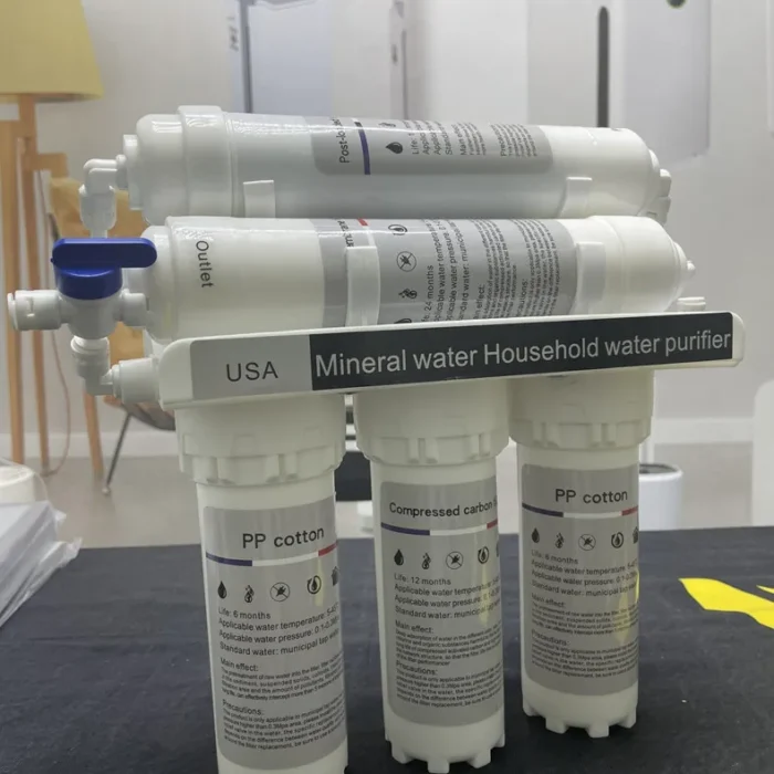 Sistemas de purificación de agua por ultrafiltración de 6 etapas para el hogar, de alta calidad y el más económico, con filtro de agua portátil para cocina.