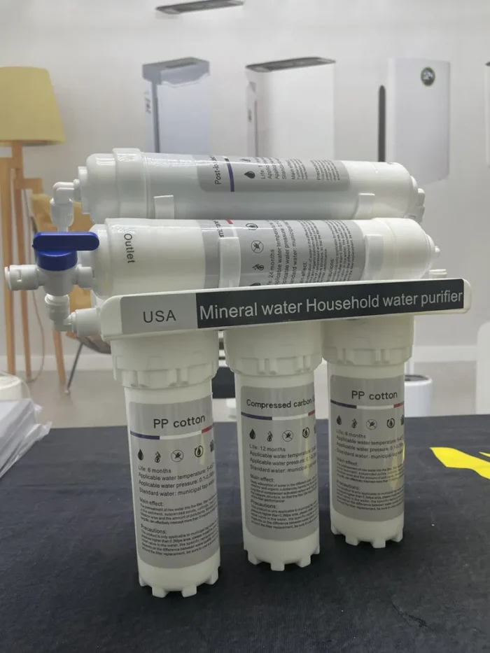 Sistemas de purificación de agua por ultrafiltración de 6 etapas para el hogar, de alta calidad y el más económico, con filtro de agua portátil para cocina.