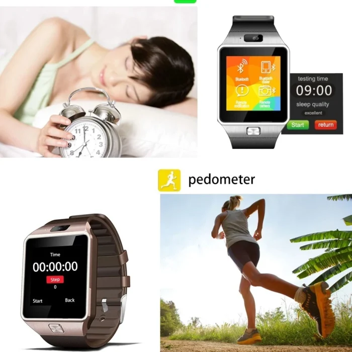 DZ09 Sim Card Smartwatch Men Touch Screen Android Phone Call Camera Reloj Inteligente Montre BT DZ09 Smart Watch