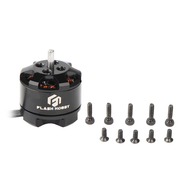 FLASH HOBBY 1104 5400KV Outrunner FPV Motor sin escobillas para dron de carreras FPV, dron Toothpick - Imagen 3