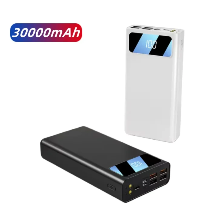 Banco de energía portátil de 30 000 mAh, cargador de teléfono móvil de 30 000 mAh, el mejor banco de energía de 30 000 mAh. - Imagen 6