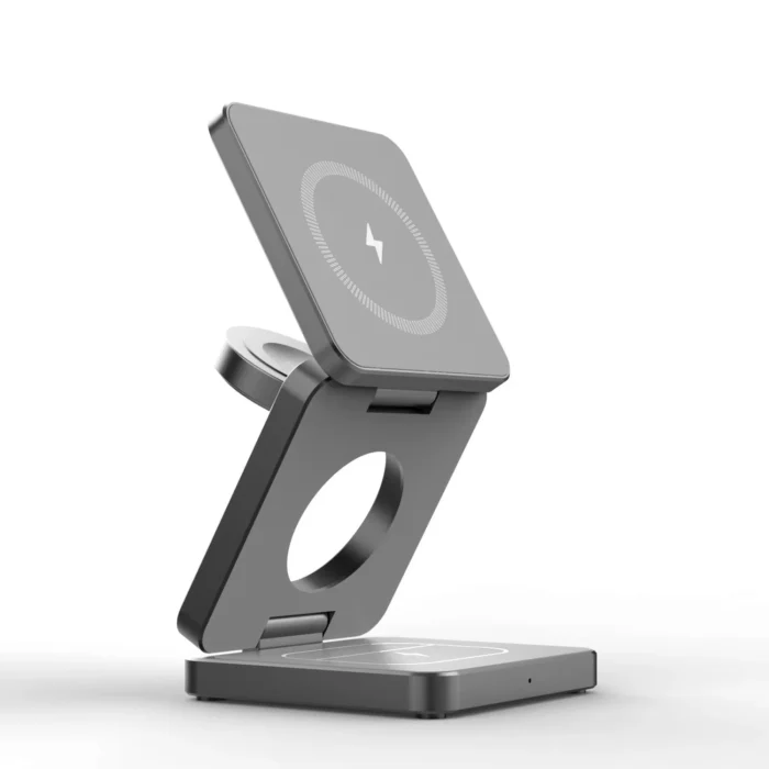 Magnetic Foldable Wireless Charger 3 in 1 Folding Wireless Charging for iPhone 16/15/14/13/12 Pro Max Fast Charging Dock Station - Imagen 6