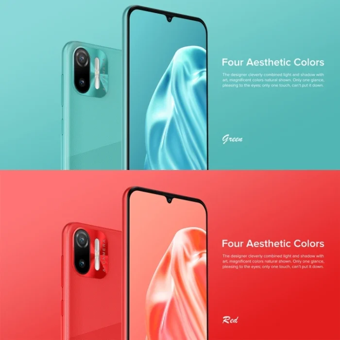 Global Ulefone Note 6P 2GB+32GB 6.1 Inch Mobile Phones 4G Android 11 Smartphones - Imagen 3