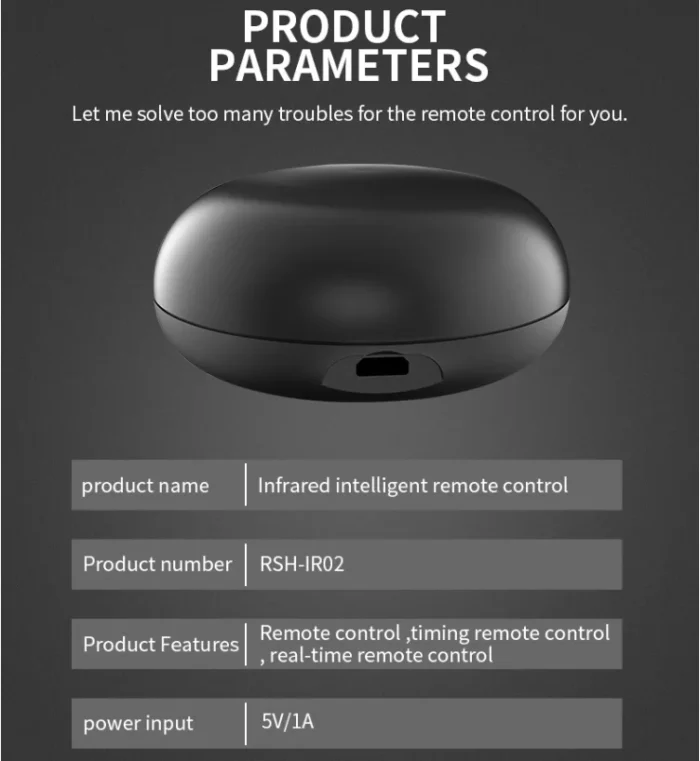 Wholesale Smart Home Remote Control Wifi IR Blaster Alexa GH Voice Control RF IR Universal Remote - Imagen 4