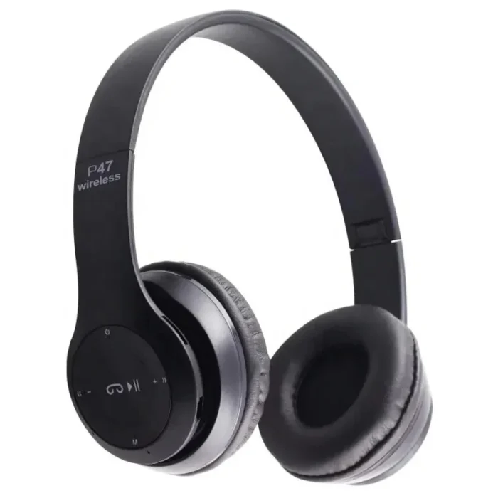 P47 Wireless Over on Ear P47 Gaming Gamer Game Noise Cancelling Handsfree Studio Earphones Headphones Earbuds Foldable Wireless - Imagen 2