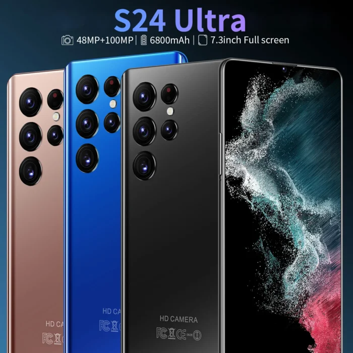 Hot Selling S24 ULTRA Original 16GB+1TB Unlocked GPS Cell Phone Smartphones Unlocked Smart  Android 14 Mobile Phones 5G