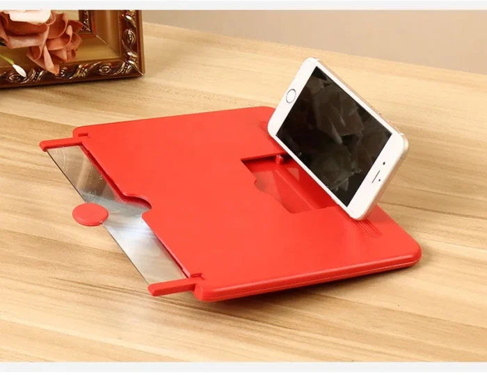 12 Inch Mobile Phone Video Screen Magnifier Stereoscopic Amplifying Glass HD Bracket Amplifier 3d Phone Screen Magnifier - Imagen 6