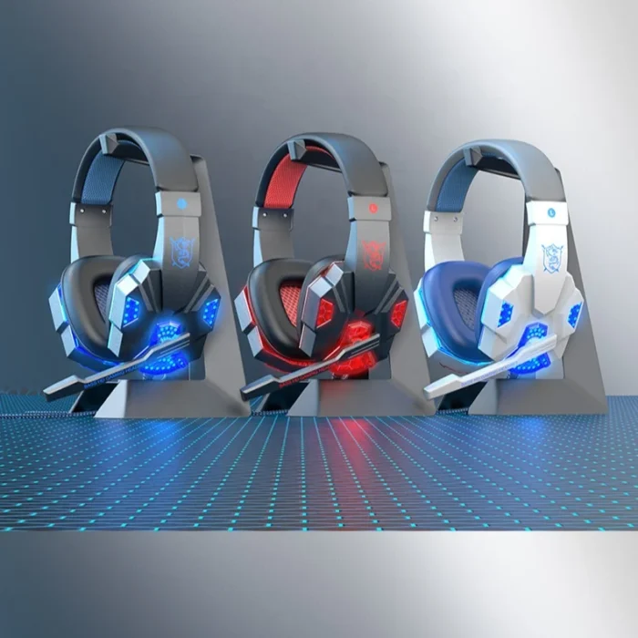 SY830  Wired Stereo Headphone Noise Cancelling Gamer Headset Led Gaming Headphone with Mic for PC Headset Game Ps45 Switch xbox - Imagen 4