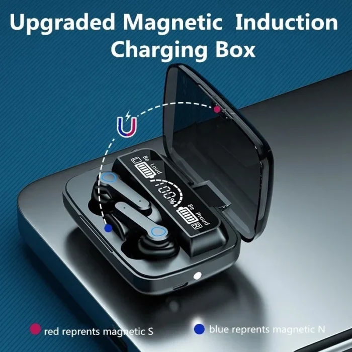 Tws Earphone M19 Earbuds with Power Bank True Wireless Gaming Headset Headphone Noise Cancelling in Ear Phones air Buds Earbuds - Imagen 2